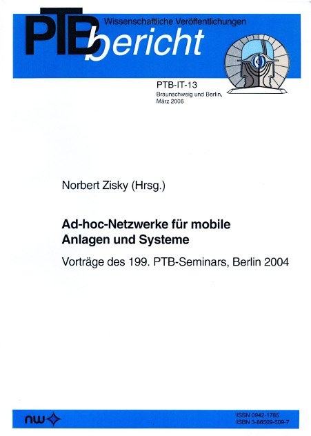 Ad-hoc-Netzwerke für mobile Anlagen und Systeme - 