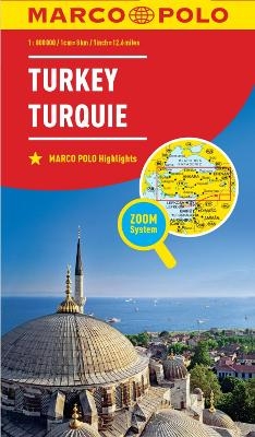 MARCO POLO Kontinentalkarte Türkei 1:800.000