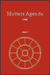 Agenda der Supramentalen Aktion auf der Erde / Mutters Agenda 1966 - Mirra Alfassa