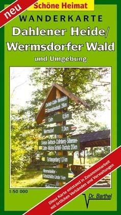 Wanderkarte Dahlener Heide /Collmberg und Umgebung