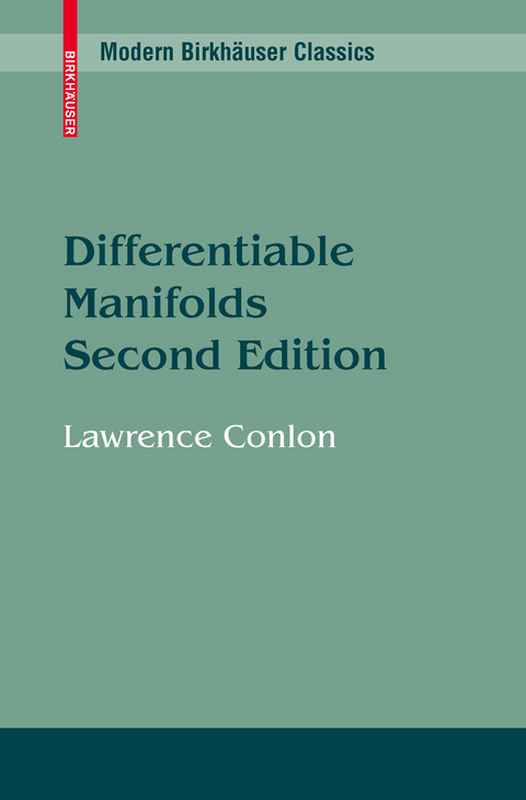 Differentiable Manifolds - Lawrence Conlon