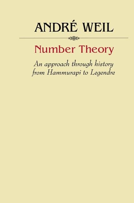 Number Theory - Andre Weil