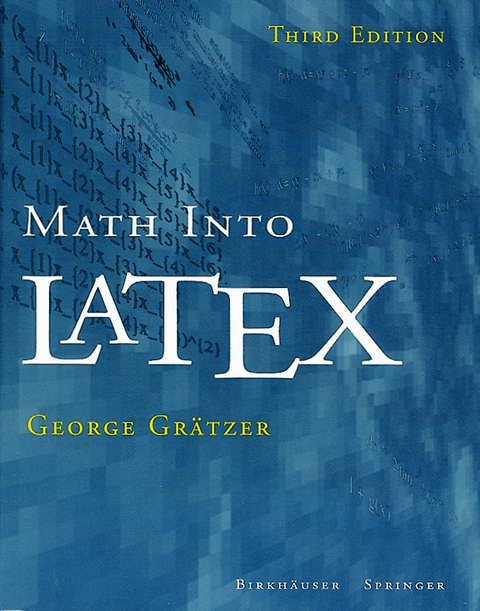 Math into LaTeX - George Grätzer