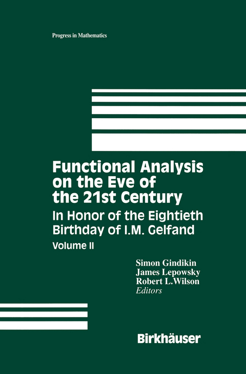 Functional Analysis on the Eve of the 21st Century - 
