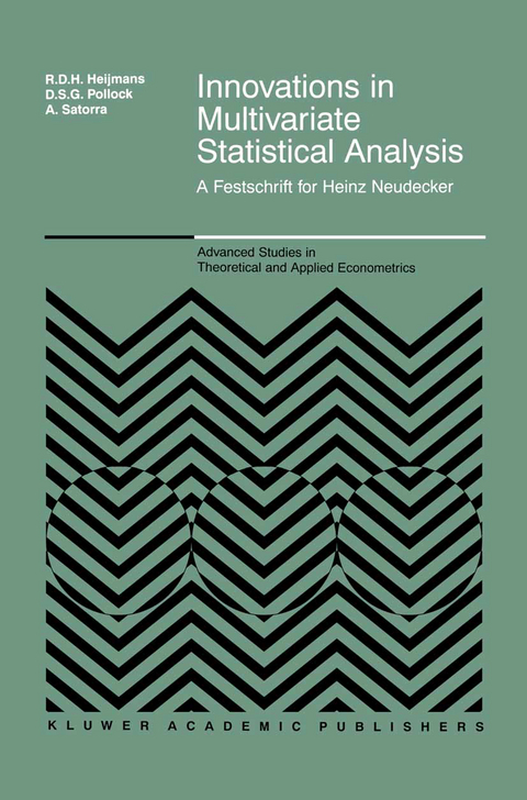Innovations in Multivariate Statistical Analysis - 