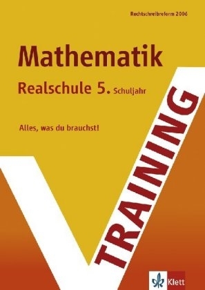 Training Mathematik 5. Schuljahr Realschule