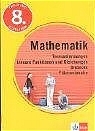 Training Mathematik - Termumformungen, Lineare Funktionen und Gleichungen, Dreiecke, Flächeninhalte - Hans Bergmann, Uwe Bergmann, Horst Steibl