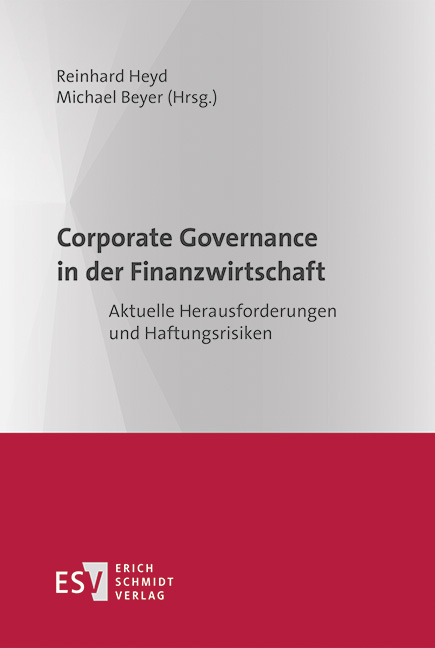 Corporate Governance in der Finanzwirtschaft - 