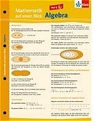 Mathematik auf einen Blick / Algebra