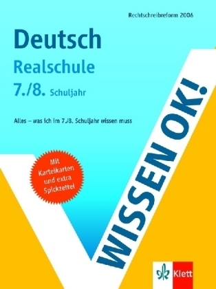 Deutsch Realschule - 7./8. Schuljahr