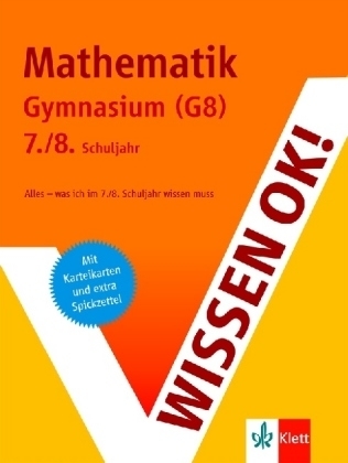 Mathematik Gymnasium (G8) - 7./8. Schuljahr