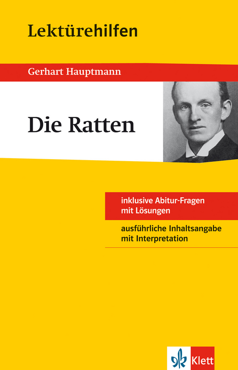 Klett Lektürehilfen Gerhart Hauptmann, Die Ratten - Petra Haida