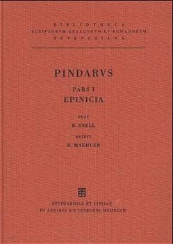 Pindarus: Carmina cum fragmentis - 