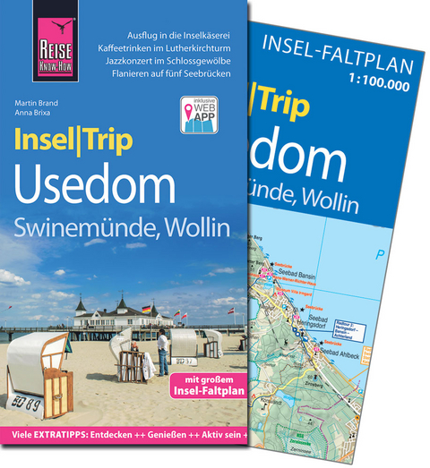 Reise Know-How InselTrip Usedom mit Swinemünde und Wollin - Anna Brixa, Martin Brand