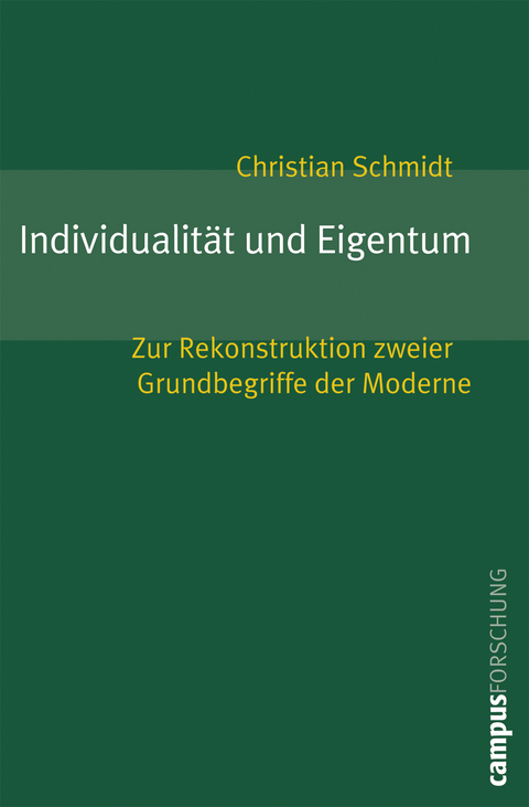 Individualität und Eigentum - Christian Schmidt