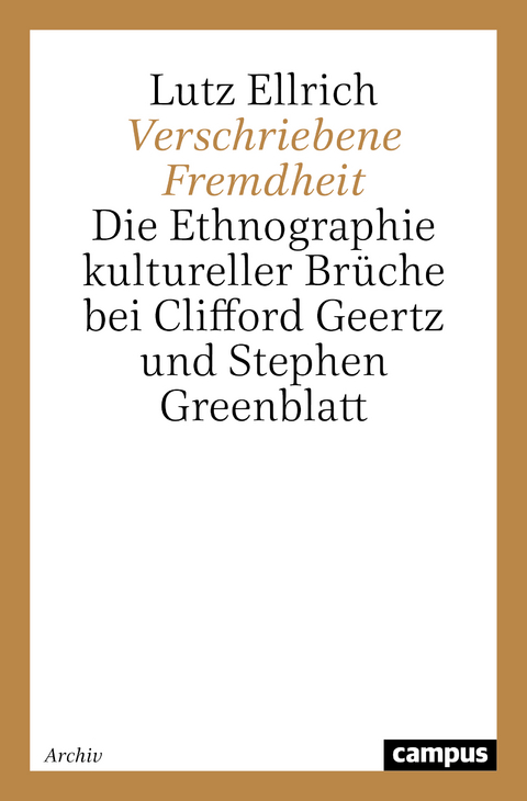 Verschriebene Fremdheit - Lutz Ellrich