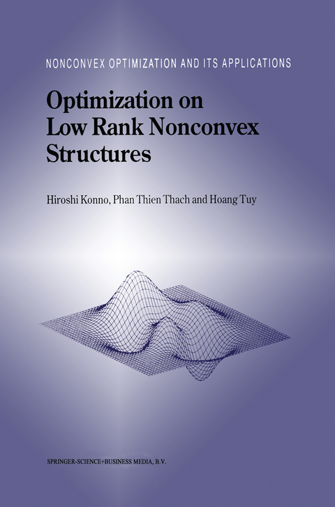 Optimization on Low Rank Nonconvex Structures - Hiroshi Konno,  Phan Thien Thach,  Hoang Tuy