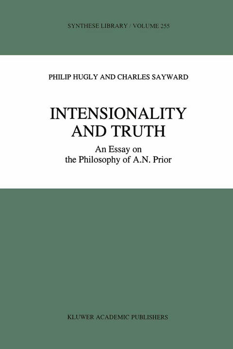 Intensionality and Truth - Philip Hugly, C. Sayward