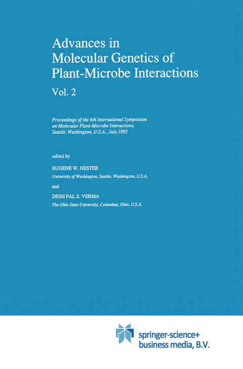 Advances in Molecular Genetics of Plant-Microbe Interactions, Vol. 2 - 