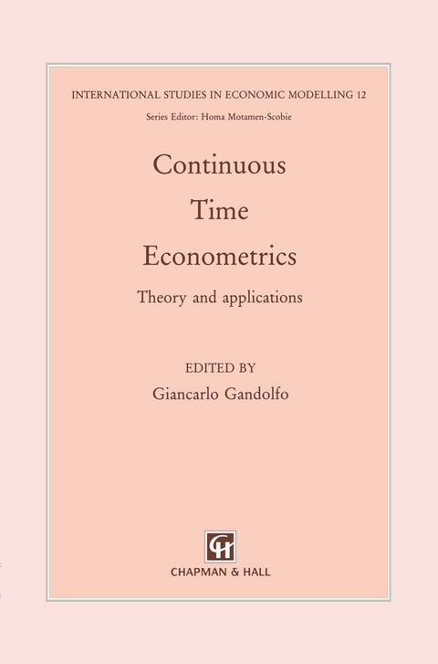 Continuous-Time Econometrics - 