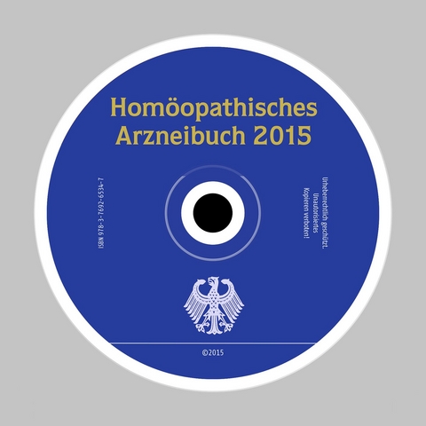 Homöopathisches Arzneibuch 2015 (HAB 2015) CD-ROM