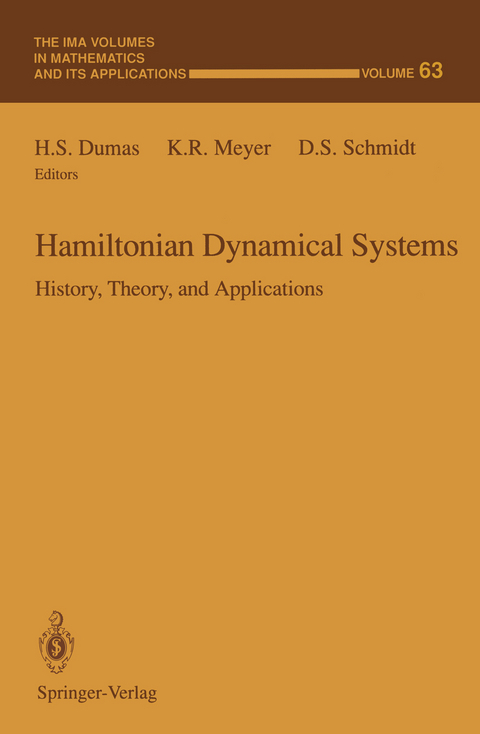 Hamiltonian Dynamical Systems - 