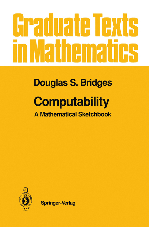 Computability - Douglas S. Bridges