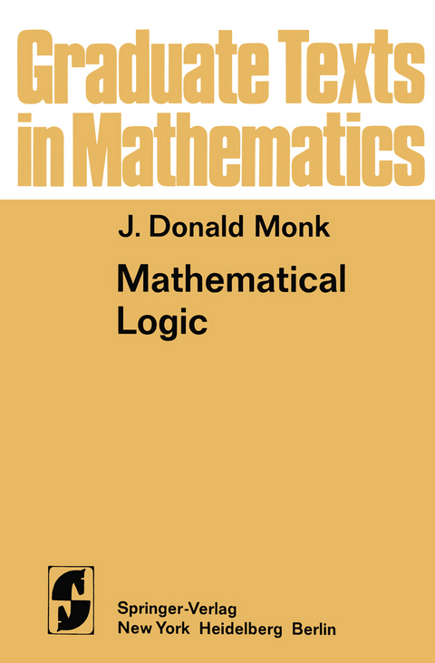 Mathematical Logic - J.D. Monk