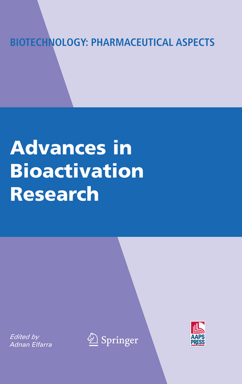 Advances in Bioactivation Research - 