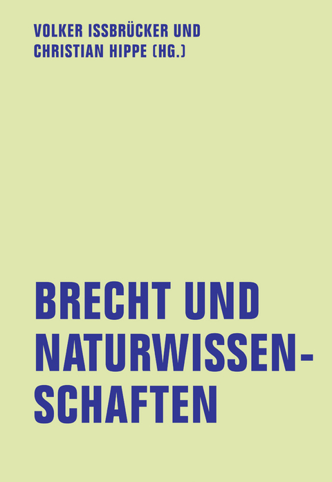 Brecht und Naturwissenschaften - 