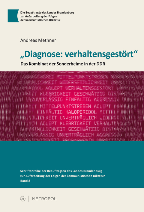 „Diagnose: verhaltensgestört“ - Andreas Methner