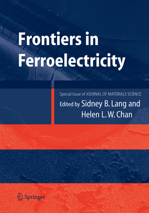 Frontiers of Ferroelectricity - Sidney B. Lang, Helen L.W. Chan