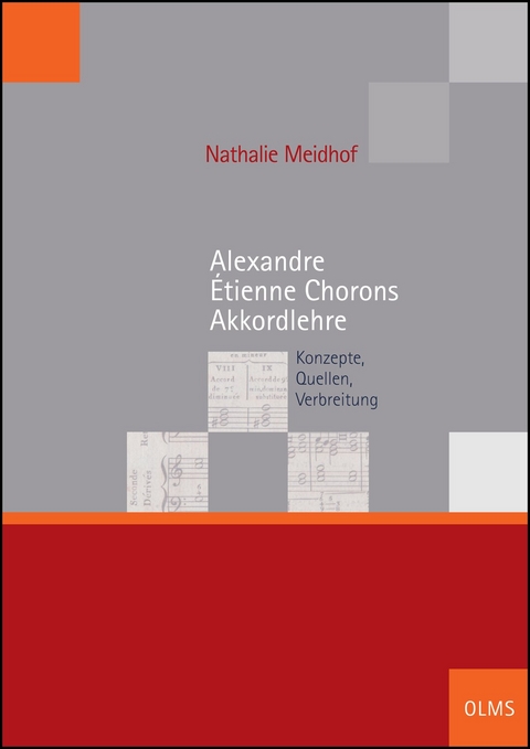 Alexandre Étienne Chorons Akkordlehre - Nathalie Meidhof