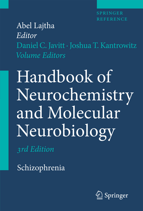 Handbook of Neurochemistry and Molecular Neurobiology - 