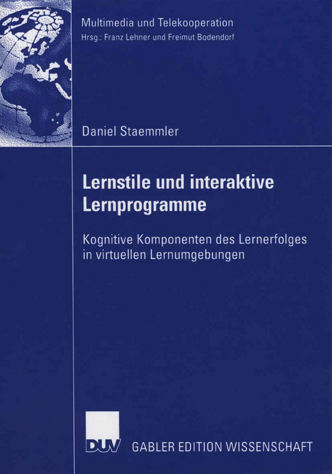 Lernstile und interaktive Lernprogramme - Daniel Staemmler