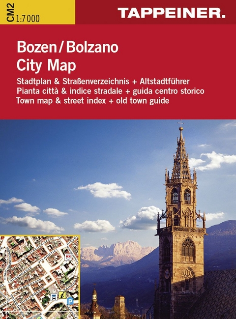 Stadtplan Bozen Citymap. Bolzano - 