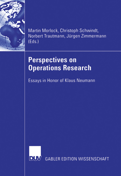 Perspectives on Operations Research - 