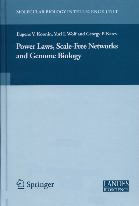 Power Laws, Scale-Free Networks and Genome Biology - 