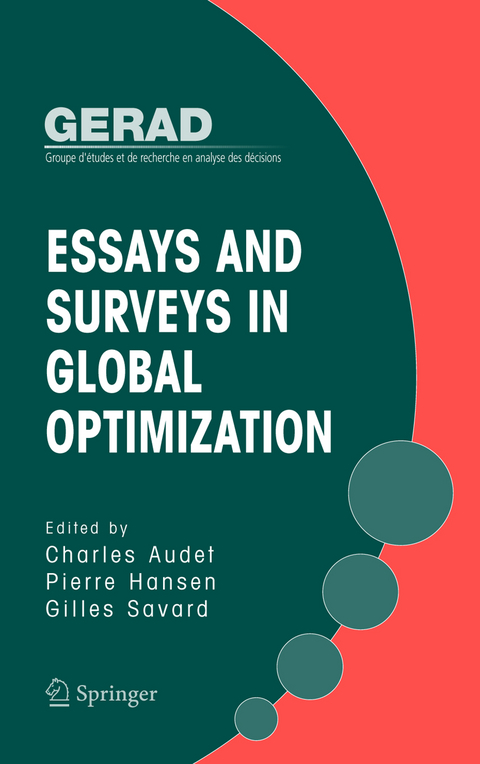 Essays and Surveys in Global Optimization - 