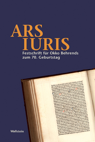 Ars Iuris - Martin Avenarius; Rudolf Meyer-Pritzl; Cosima Möller