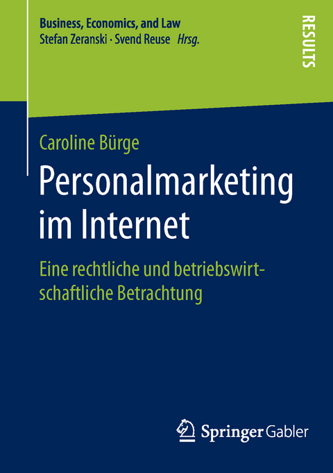 Personalmarketing im Internet - Caroline Bürge