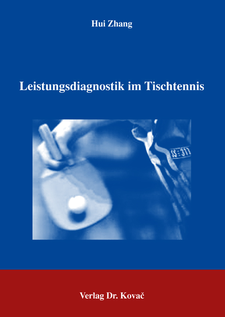 Leistungsdiagnostik im Tischtennis - Hui Zhang