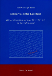 Solidarität unter Egoisten? - Hans Ch Timm