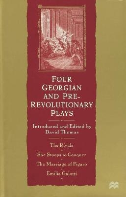 Four Georgian and Pre-Revolutionary Plays - Eduardo Viegas