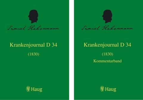 Die Krankenjournale. Kritische Gesamtedition / Band 34 + 34K: Krankenjournal D 34 + Kommentarband (1830) - Robert Jütte