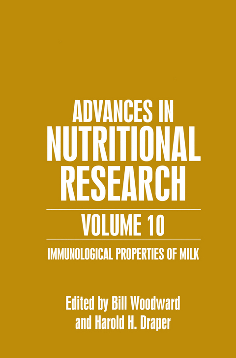 Advances in Nutritional Research Volume 10 - 