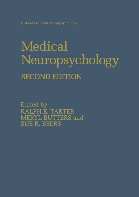 Medical Neuropsychology - 