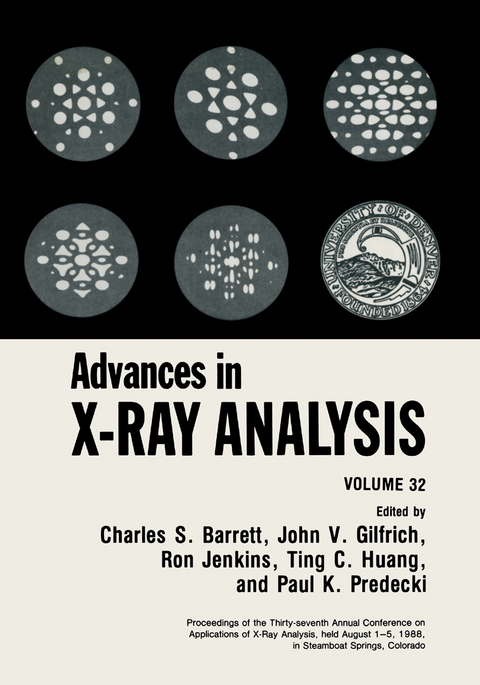 Advances in X-Ray Analysis - 