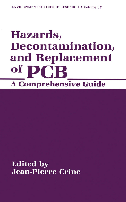 Hazards, Decontamination, and Replacement of PCB - 