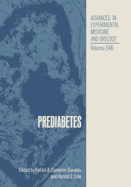Prediabetes - Rafael A. Camerini-Davalos, Harold S. Cole